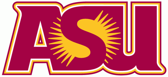 Arizona State Sun Devils 1980-Pres Wordmark Logo vinyl decal